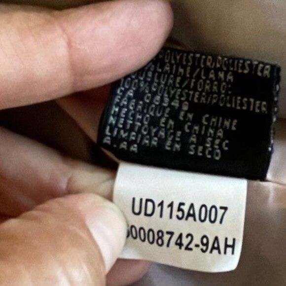 Anne Klein Suit Sz 6 Women's Wool Blend Blazer Jacket Brown Career Office - Picture 11 of 11